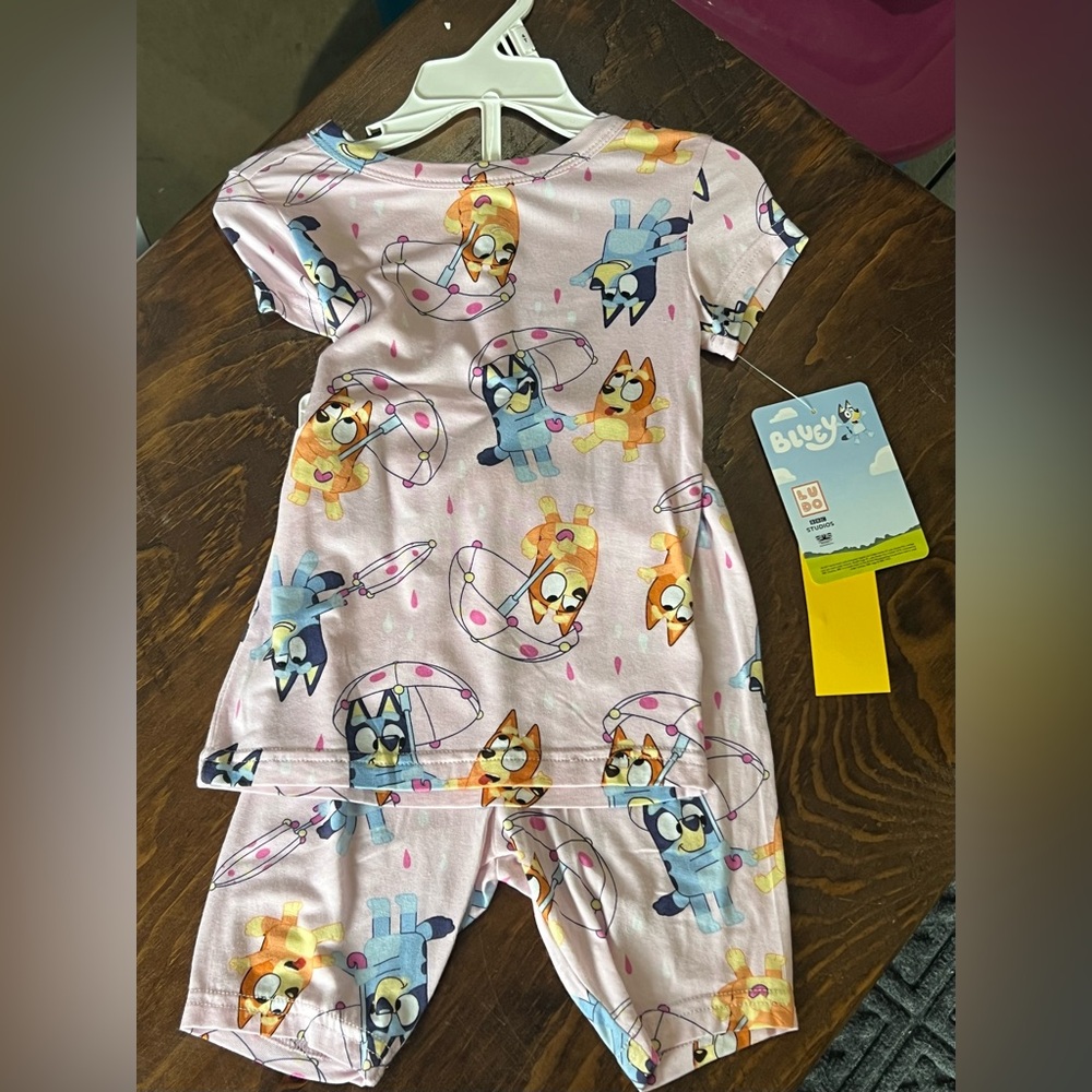NWT Bluey Pajamas Size 4T